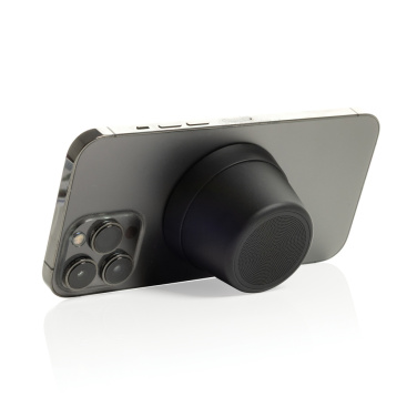 Logotrade promotional gift image of: Nivio RCS recycled aluminum magnetic 5W Speaker