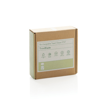 Logotrade promotional merchandise image of: TrimBlade re-chargeable Travel Shaver IPX7