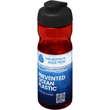 Logotrade business gift image of: H2O Active® Eco Base 650 ml flip lid sport bottle