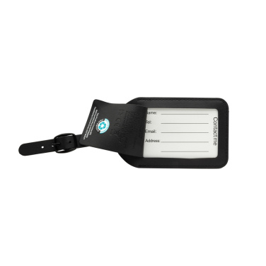 Logo trade advertising product photo of: Globefind Dual RCS luggage tag with worldwide locating