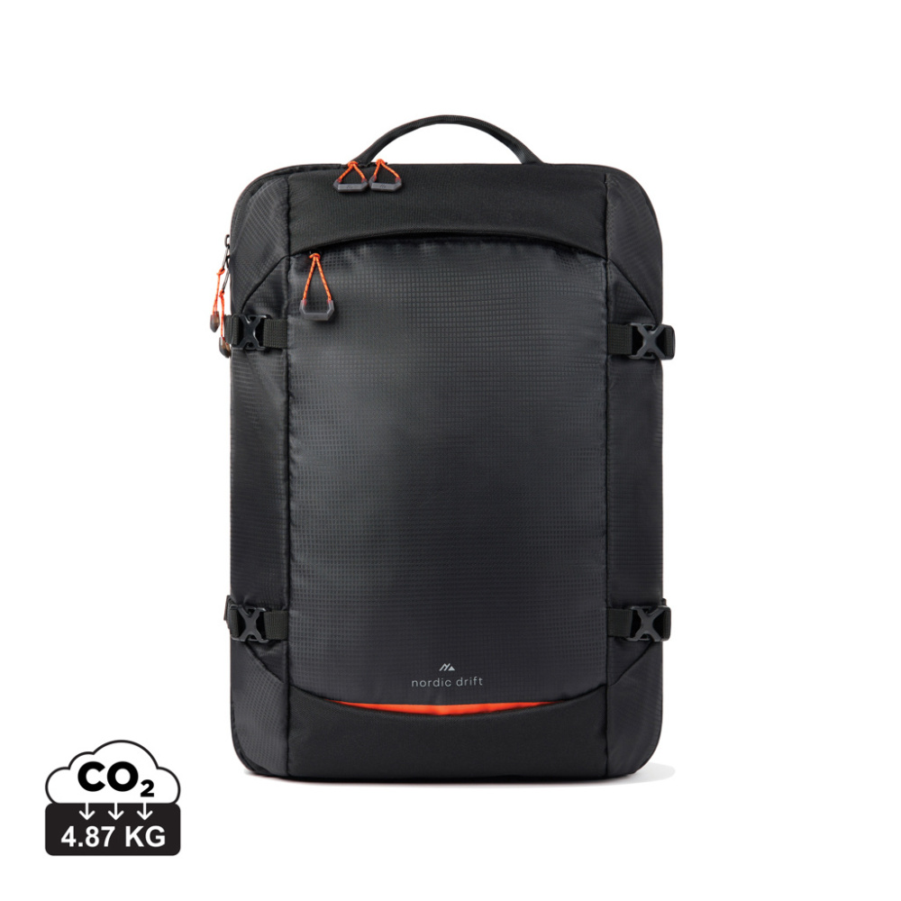 Logo trade corporate gift photo of: Nordic Drift RCS Travelling backpack 25L