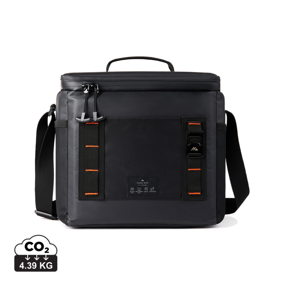 Logo trade corporate gift photo of: Nordic Drift Storm RCS water-repellent cooler bag 10L