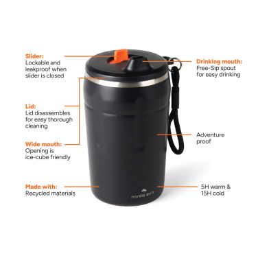Logotrade business gift image of: Nordic Drift Trail RCS Lockable And Leakproof Coffee Mug 350