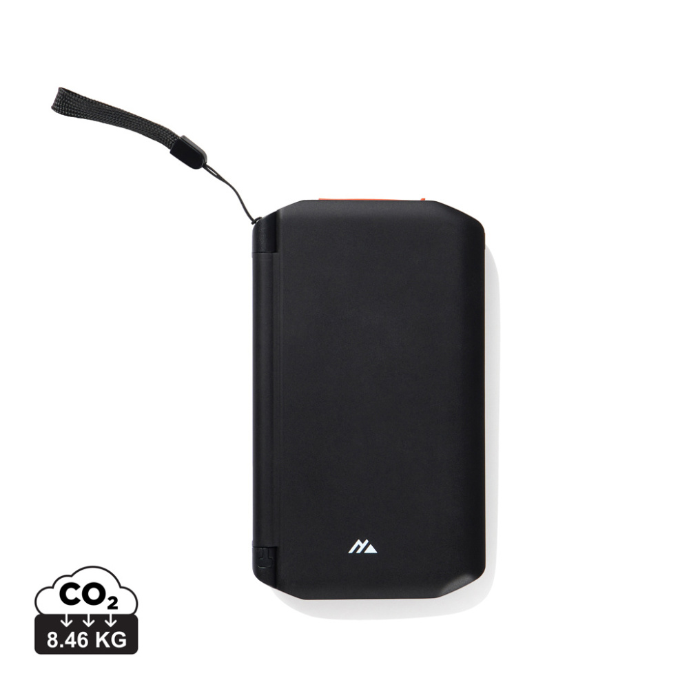 Logotrade promotional products photo of: Nordic Drift Titan 10.000mAh solar powerbank with 3 panels