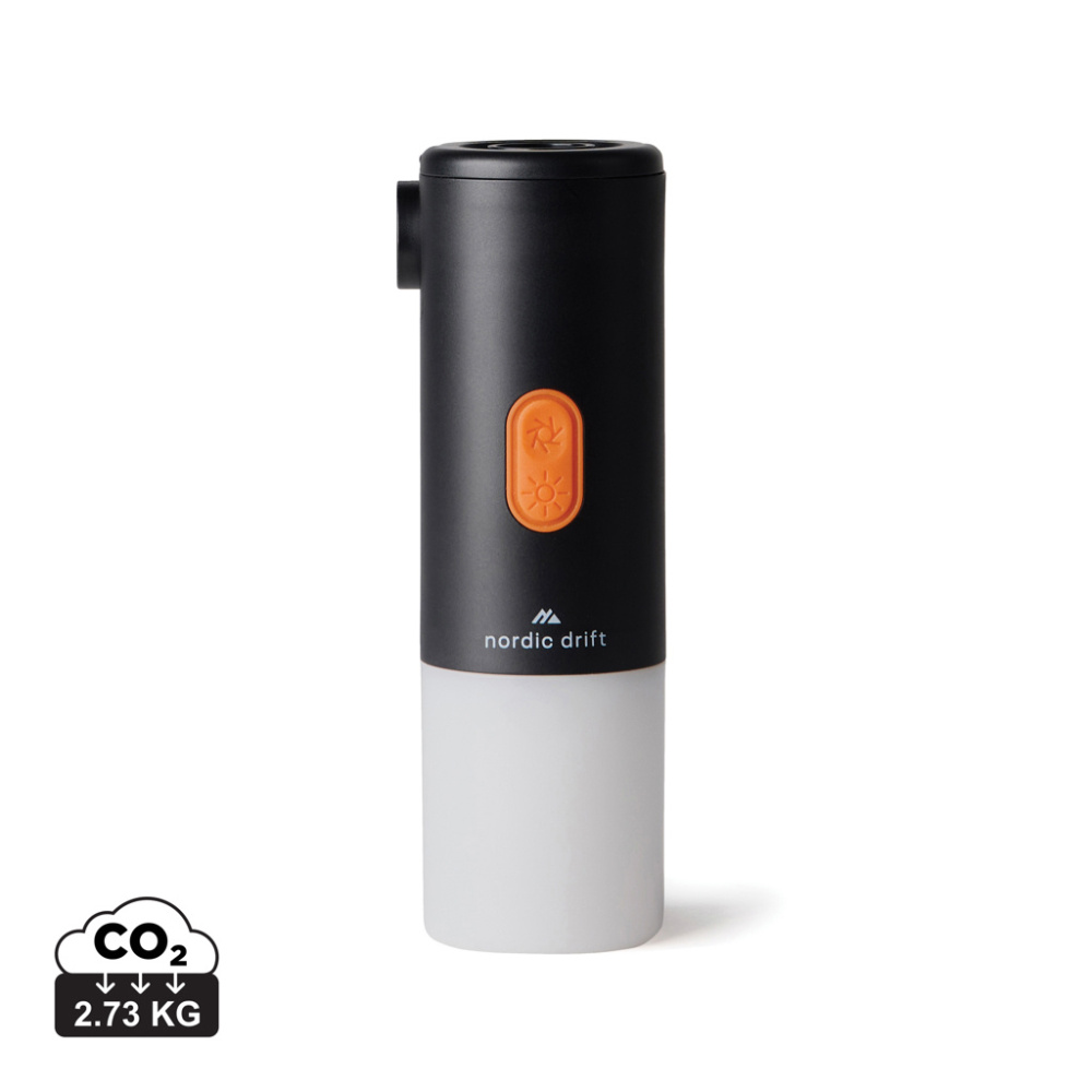 Logo trade advertising product photo of: Nordic Drift Titan Portable Air pump camping light