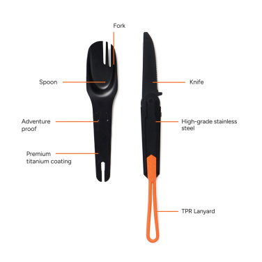 Logotrade promotional giveaway picture of: Nordic Drift Trail 4 in 1 outdoor cutlery