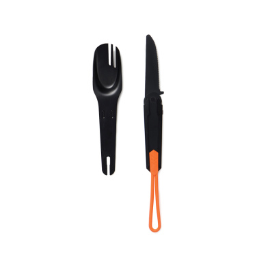 Logo trade promotional items image of: Nordic Drift Trail 4 in 1 outdoor cutlery