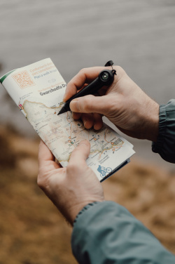 Logotrade promotional giveaway picture of: Nordic Drift Trial RCS Portable Infinity Pocket Pen W Compas