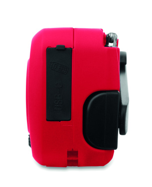 Logotrade advertising products photo of: Portable radio SOS with LED torch