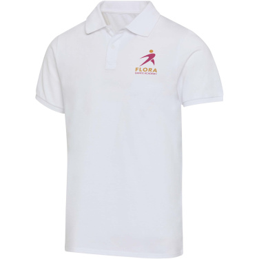 Logotrade business gifts photo of: Beryl 220 g/m² short sleeve unisex OCS organic recycled polo