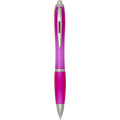 Nash RCS recycled plastic ballpoint pen (blue ink), Pink