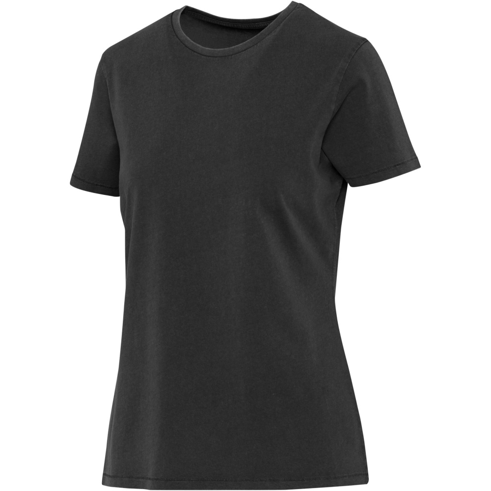 Logo trade promotional giveaways picture of: Nanaimo 160 g/m2 short sleeve washed women's t-shirt