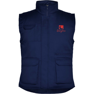 Logo trade business gifts image of: Amanzor multi-purpose workwear bodywarmer with high neck