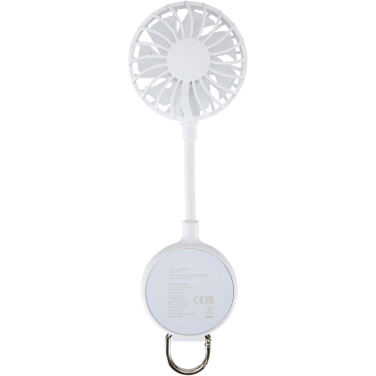 Logo trade advertising products picture of: Ventio recycled plastic magnetic portable fan