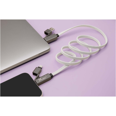 Logo trade promotional giveaways picture of: SCX.design C58 60W magnetic flat charging cable