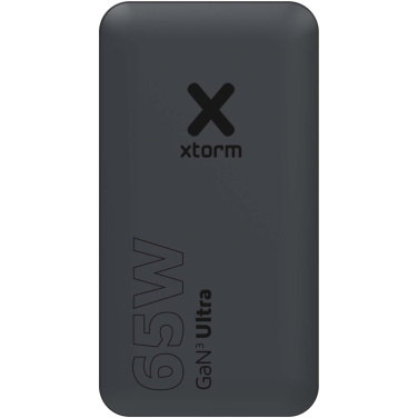 Logo trade corporate gifts image of: Xtorm 65W fast travel charger with cable and travel case set