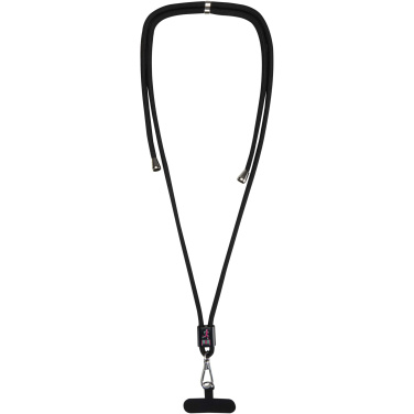 Logotrade promotional products photo of: Vega adjustable recycled smartphone lanyard