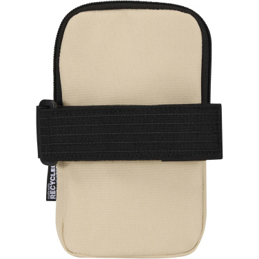 Logo trade advertising products picture of: Byron GRS recycled bottle pouch