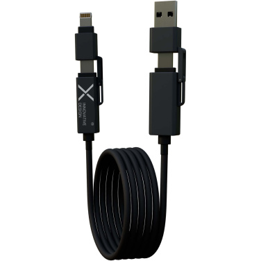 Logo trade promotional product photo of: SCX.design C59 100W magnetic silicone charging cable