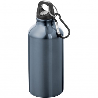 Logotrade reklaamtooted pilt: Oregon 400 ml alumiiniumist veepudel karabiiniga