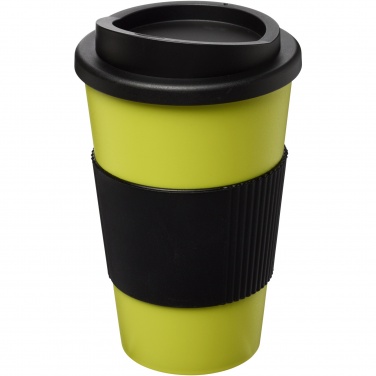 Logotrade firmakingi foto: Americano® 350 ml silikoonist võruga kohvitops