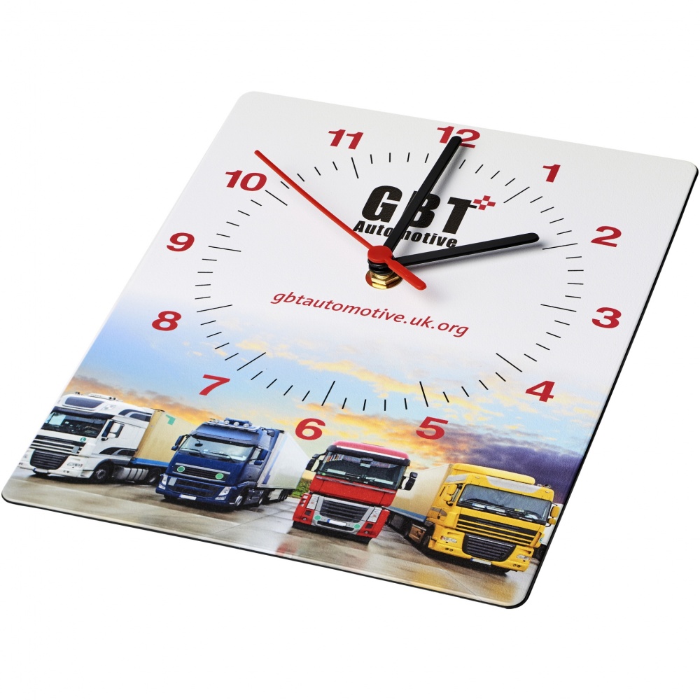 Logotrade reklaamkingitused pilt: Brite-Clock® ristkülikukujuline seinakell