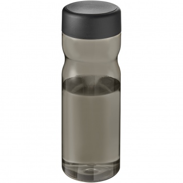 Logo trade firmakingituse pilt: H2O Active® Eco Base 650 ml keeratava korgiga veepudel