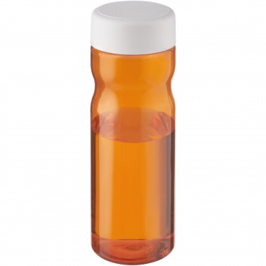 Logo trade reklaamtoote pilt: H2O Active® Eco Base 650 ml keeratava korgiga veepudel
