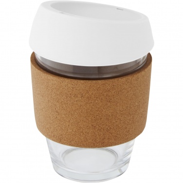 Logotrade ärikingituse foto: Lidan 360 ml borosilikaatklaasist termotops silikoonkaanega