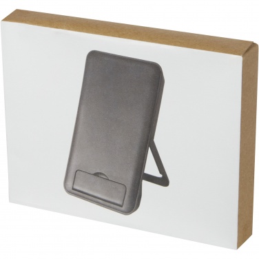 Logotrade reklaamtoote foto: Loop 10 W taaskasutatud plastist juhtmevaba laadimisalus telefonialusega