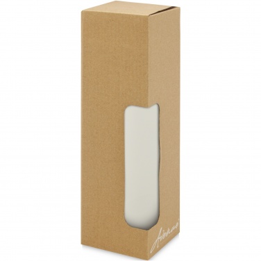 Logotrade ärikingi foto: Lumi 300 ml keraamiline termoskruus bambusest kaanega