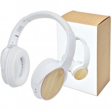 Logo trade ärikingi pilt: Athose bambusest Bluetooth® kõrvaklapid mikrofoniga