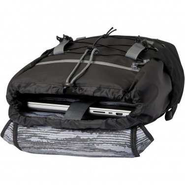 Logotrade firmakingi foto: Aqua 15,6" GRS taaskasutatud veekindel sülearvuti seljakott 23L