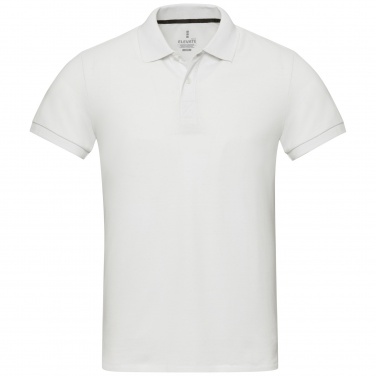 Logo trade ärikingi pilt: Emerald lühikeste varrukatega unisex Aware™ taaskasutatud polo