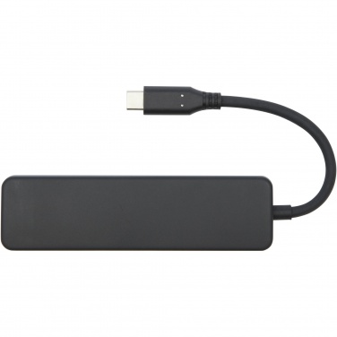 Logo trade ärikingi pilt: Loop RCS taaskasutatud plastist multimeediumiadapter USB 2.0-3.0 HDMI-pordiga