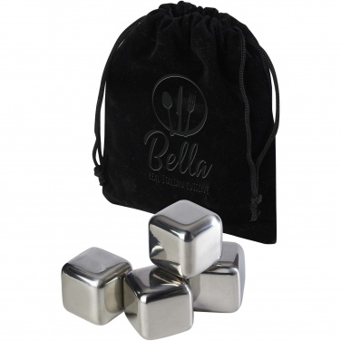 Logo trade ärikingid foto: Froz roostevabast terasest jääkuubikute komplekt