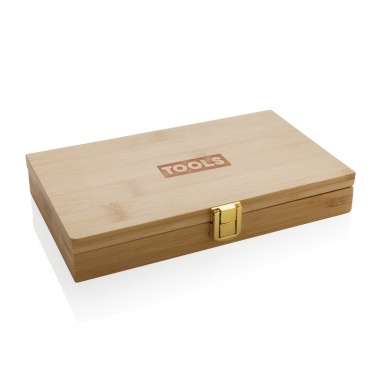 Logotrade reklaamtooted pilt: Carvine 21 tk bambusest tööriistade komplekt