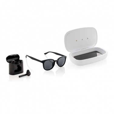 Logo trade ärikingitused foto: UV-C steriliseerimiskarp 5 W juhtmevaba laadijaga