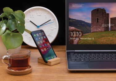 Logotrade reklaamkingid pilt: Bambusest telefoni alus XD