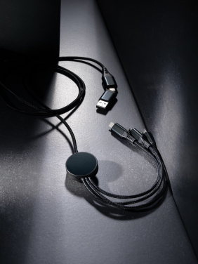 Logotrade reklaamkingi foto: Terra RCS taaskasutatud alumiiniumist 120 cm 6-ühes kaabel