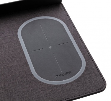 Logo trade reklaamtoote pilt: Air hiirematt 5W juhtmevaba laadimise ja USB-ga