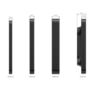 Logo trade reklaamkingituse pilt: Urban Vitamin Richmond RCS plastikust/alumiinium 5000mah akupank