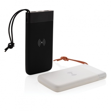 Logo trade firmakingituse pilt: Aria 8000 mAh 5W juhtmevaba laadimise akupank