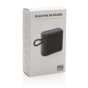 Logotrade ärikingituse foto: Splash IPX6 3W kõlar