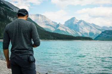 Logo trade reklaamkingitused foto: RCS taaskasutatud plastist Lightboomi 5W klambriga kõlar