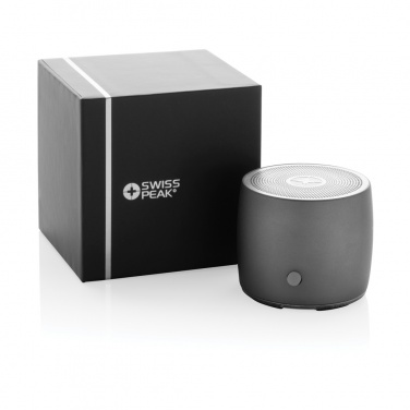 Logotrade firmakingituse foto: Swiss Peak RCS taaskasutatud alumiiniumist 3W bassikõlar