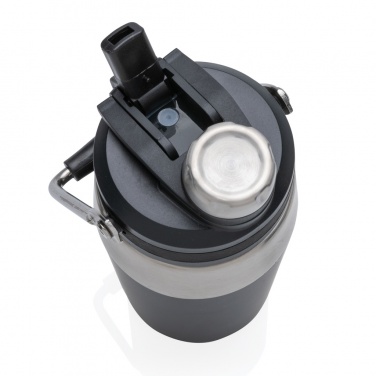 Logotrade reklaamtooted pilt: Kahe funktsiooniga roostevabast terasest vaakumpudel 500 ml