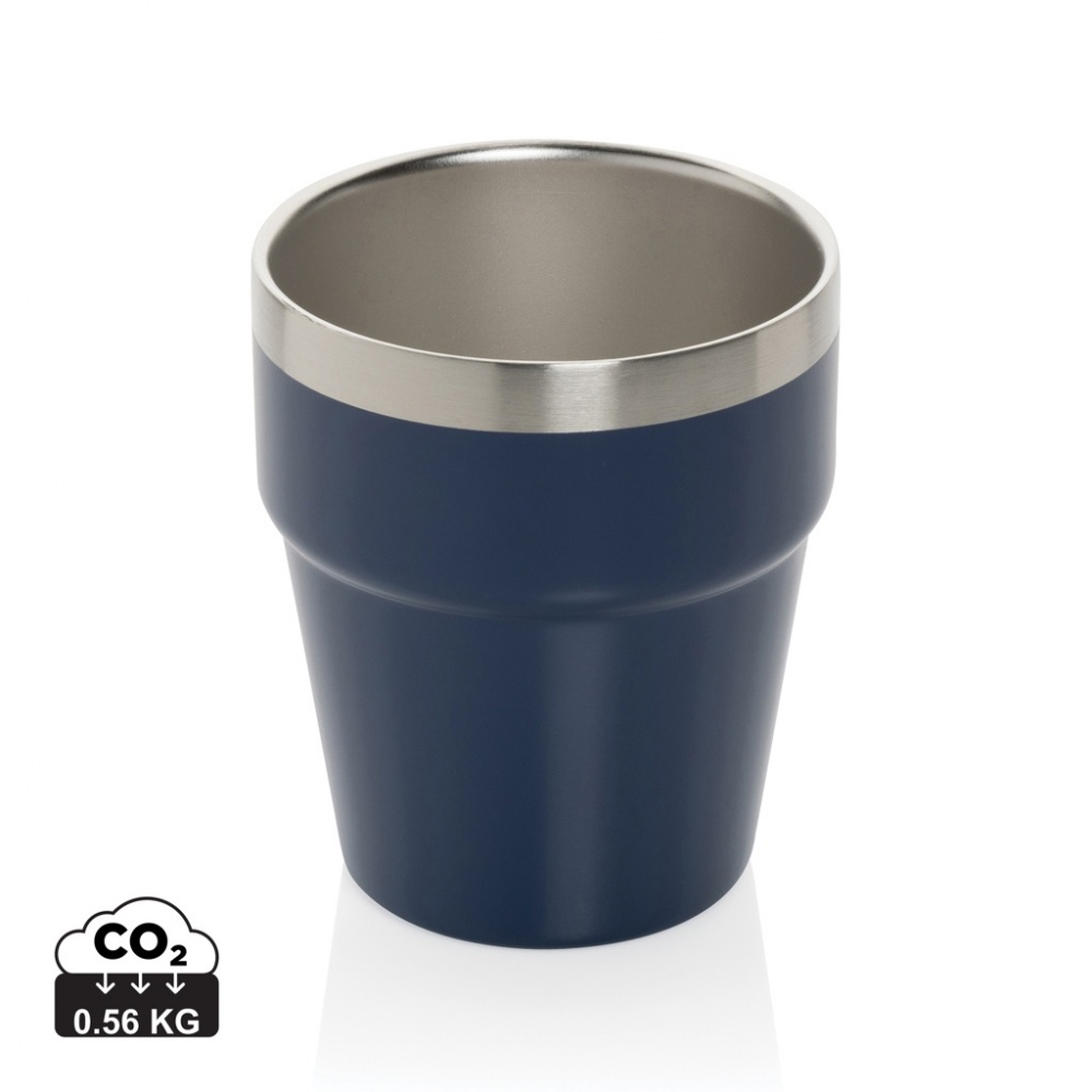 Logotrade meene foto: Clark RCS kahe seinaga kohvitass 300ml