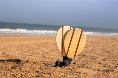 Logotrade firmakingi foto: Puidust freskobooli tennisekomplekt