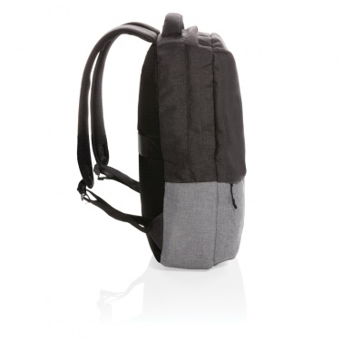 Logotrade ärikingituse foto: Duo värviline RPET 15,6" RFID sülearvuti seljakott PVC-vaba